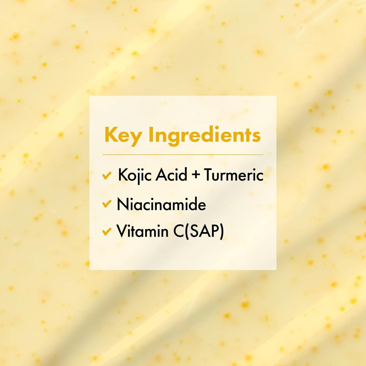Kojic Acid Turmeric Cream for Dark Spots & Hyperpigmentation