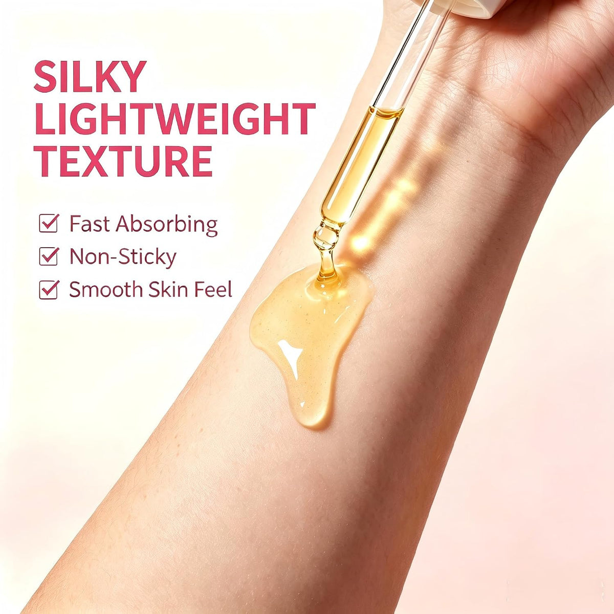 Pink Revitalizing Intimate Serum for Women - Hydrating & Soothing Feminine Care Oil with Ginseng & Hyaluronic Acid - Gentle Daily Moisture, Ph Balanced, Fragrance Free (1 Fl Oz, 30Ml)