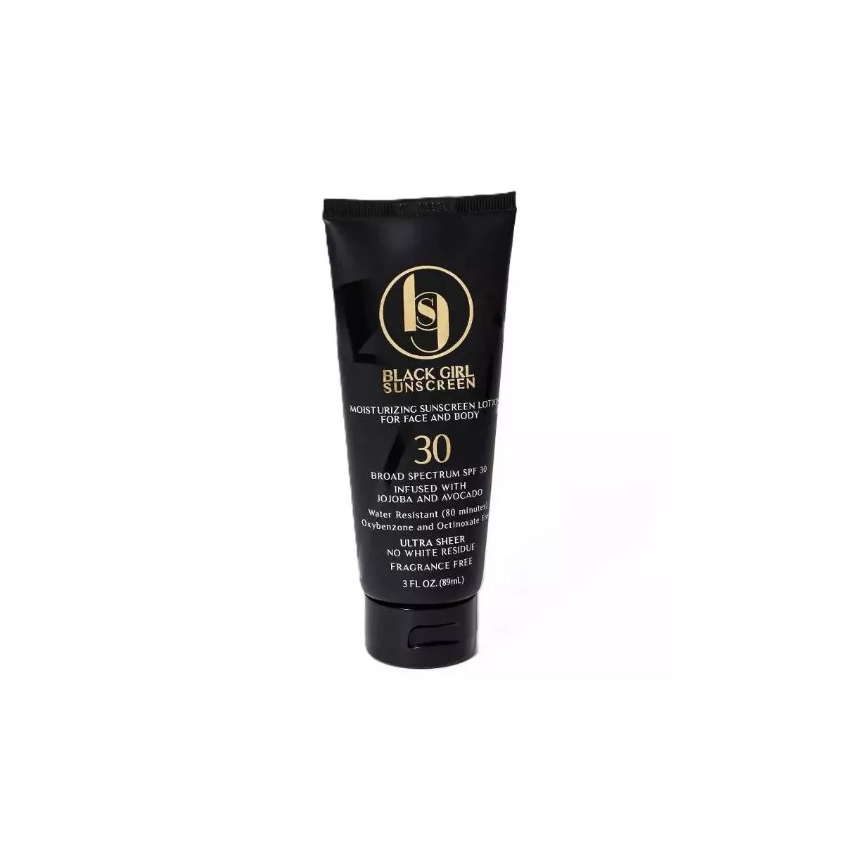 Black Girl Sunscreen Broad Spectrum Infused with Jojoba Oil - SPF 30 - 3 Fl Oz