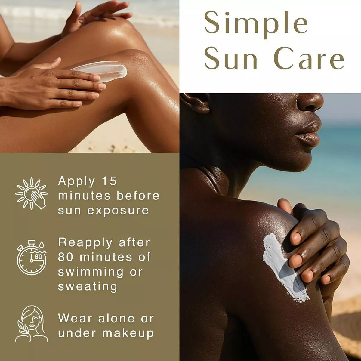 Black Girl Sunscreen Broad Spectrum Infused with Jojoba Oil - SPF 30 - 3 Fl Oz